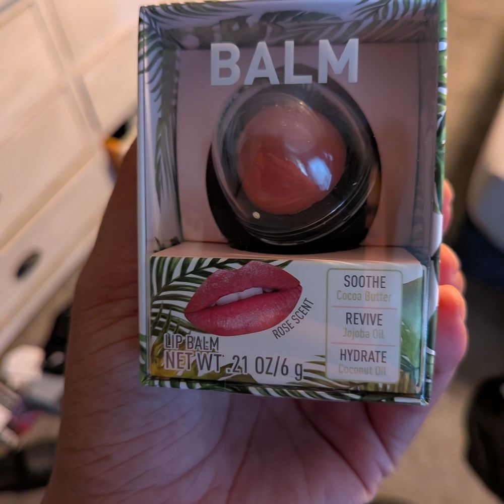 theBalm Rose Scented Lip Balm Set Of 2